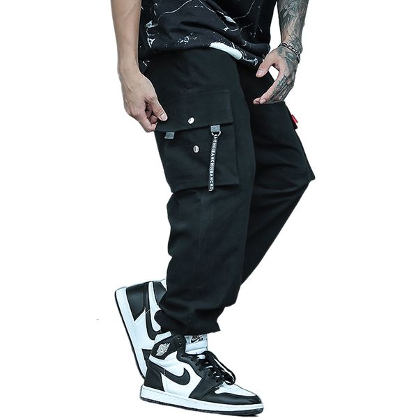 nieuwe casual linten multi-zakken elastische taille stijlvolle mannen joggers broek mode herfst safari stijl cargo broek streetwear, Black
nieuwe casual linten multi-zakken elastische taille stijlvolle mannen joggers broek mode herfst safari stijl cargo broek streetwear, Black