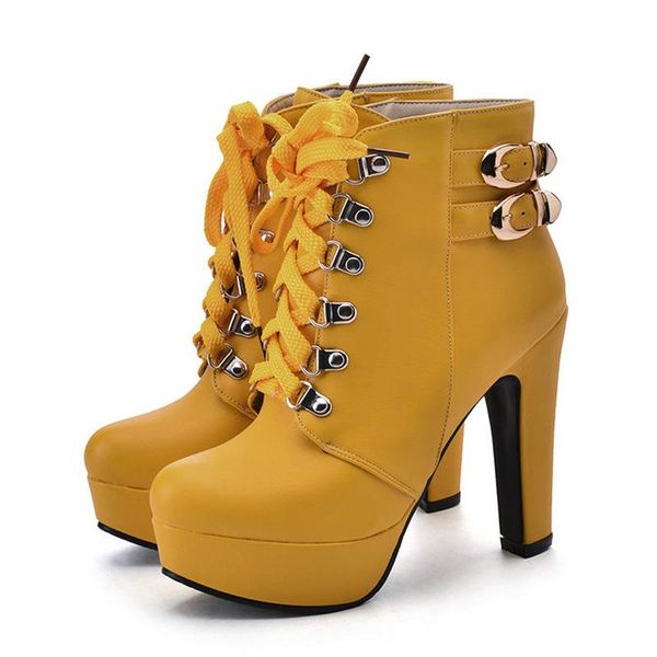boots aiweiyi ultra high heels shoes woman female round toe lace up thick heel platform women ankle, Black
boots aiweiyi ultra high heels shoes woman female round toe lace up thick heel platform women ankle, Black