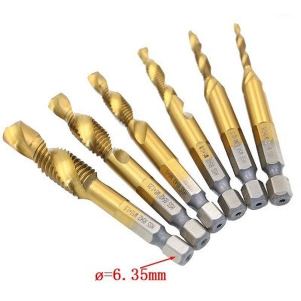 6pcs drill bits hss 4341 screw spiral point thread m3 m4 m5 m6 m8 m10 metalworking hex shank machine taps kit metric plug1
6pcs drill bits hss 4341 screw spiral point thread m3 m4 m5 m6 m8 m10 metalworking hex shank machine taps kit metric plug1