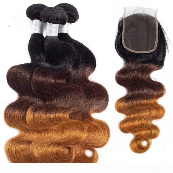 dilys hair brazilian virgin hair bundles with closures ombre three tone body wave malaysian unprocessed human hair wefts 10-28 inch, Black
dilys hair brazilian virgin hair bundles with closures ombre three tone body wave malaysian unprocessed human hair wefts 10-28 inch, Black