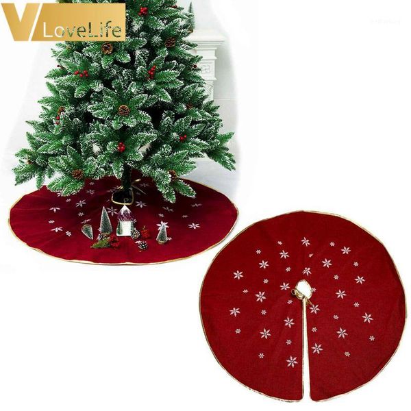 christmas decorations 48 inch burlap snowflake tree skirts for home ivory/burgundy color1
christmas decorations 48 inch burlap snowflake tree skirts for home ivory/burgundy color1