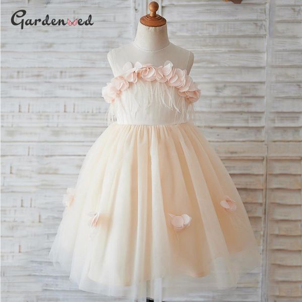 girl's dresses feathers 3d flowers flower girl dress aline sleeveless princess champagne tulle birthday baby, Red;yellow
girl's dresses feathers 3d flowers flower girl dress aline sleeveless princess champagne tulle birthday baby, Red;yellow