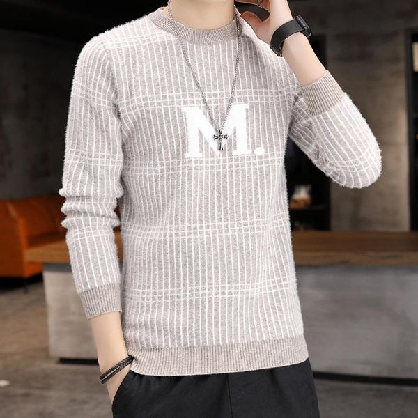 slim sweaters 2020 men's sweater lattice printed casual o-neck sweaters men knitted mens pullovers men brand clothing, White;black
slim sweaters 2020 men's sweater lattice printed casual o-neck sweaters men knitted mens pullovers men brand clothing, White;black