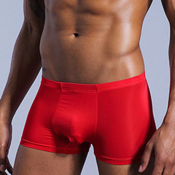 new high-quality high-elastic casual solid color men's underwear ultra-thin ice silk double-layer underwears, Black;white
new high-quality high-elastic casual solid color men's underwear ultra-thin ice silk double-layer underwears, Black;white
