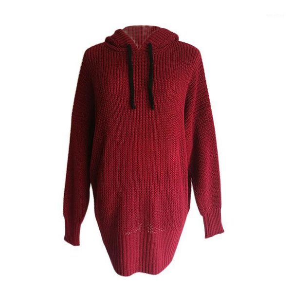 women knitted hooded cozy sweater long sleeves warm and pullovers loose casual women's sweaters autumn and winter1, White;black
women knitted hooded cozy sweater long sleeves warm and pullovers loose casual women's sweaters autumn and winter1, White;black