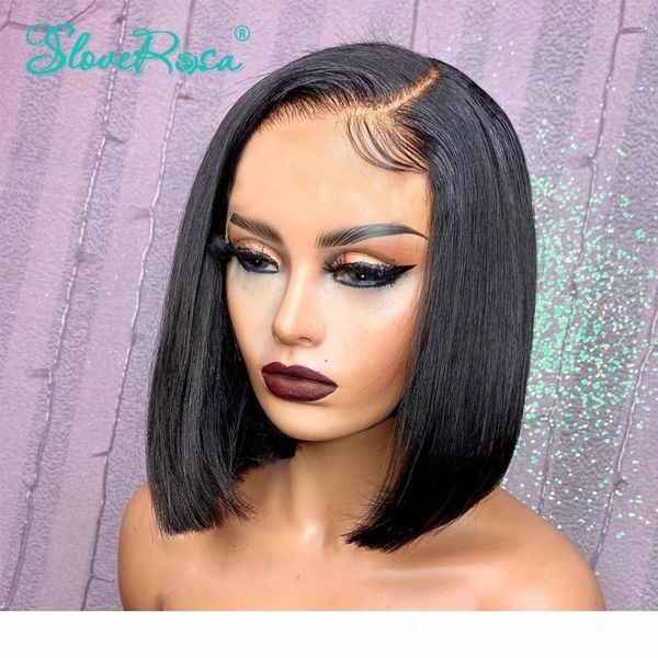13x4 short bob 130% brazilian remy hair can be dyed lace front human hair wigs pre-plucked bleached knots slove rosa, Black;brown
13x4 short bob 130% brazilian remy hair can be dyed lace front human hair wigs pre-plucked bleached knots slove rosa, Black;brown