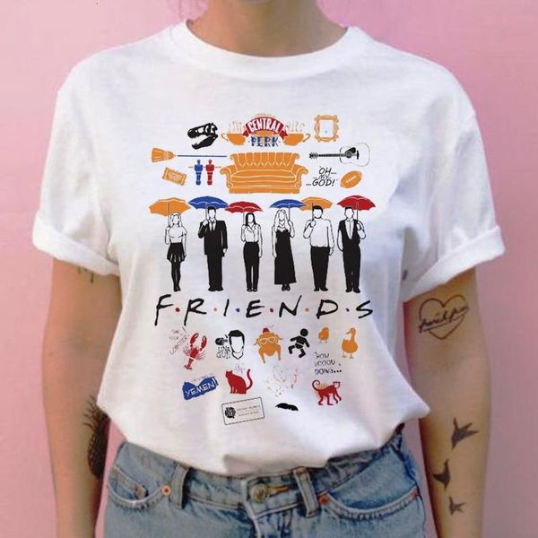 women clothes friend tv show women t shirt harajuku cartoon casual ladies female t shirts letter printed female, White
women clothes friend tv show women t shirt harajuku cartoon casual ladies female t shirts letter printed female, White
