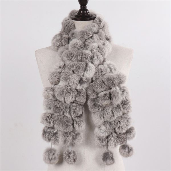 women winter warm real scarf natural rabbit muffler lady 100% genuine fur scarves wholesale retail y201007, Blue;gray
women winter warm real scarf natural rabbit muffler lady 100% genuine fur scarves wholesale retail y201007, Blue;gray