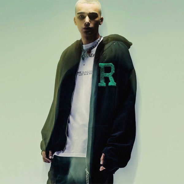 men's jackets xiaozhongchao brand raf simons letter embroidery plush high street hooded sweater for men and women couple zipper jacket, Black;brown
men's jackets xiaozhongchao brand raf simons letter embroidery plush high street hooded sweater for men and women couple zipper jacket, Black;brown
