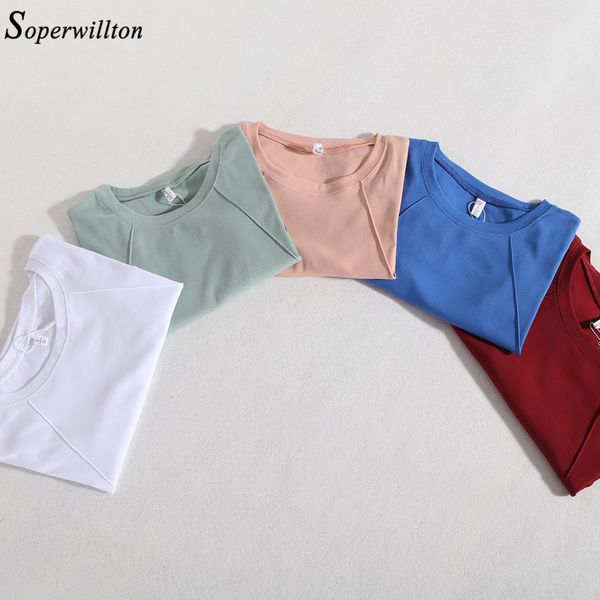 t female soft cotton women tees shirts loose fit shirt summer 2019 short sleeve undershirt ladies tshirt harajuku y200412, White
t female soft cotton women tees shirts loose fit shirt summer 2019 short sleeve undershirt ladies tshirt harajuku y200412, White