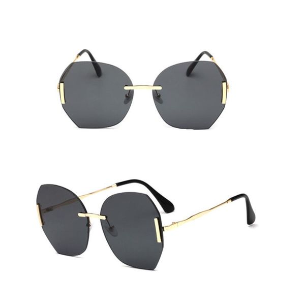 sunglasses selling metal style metallic cross-border rimless women ocean sun glasses, White;black
sunglasses selling metal style metallic cross-border rimless women ocean sun glasses, White;black