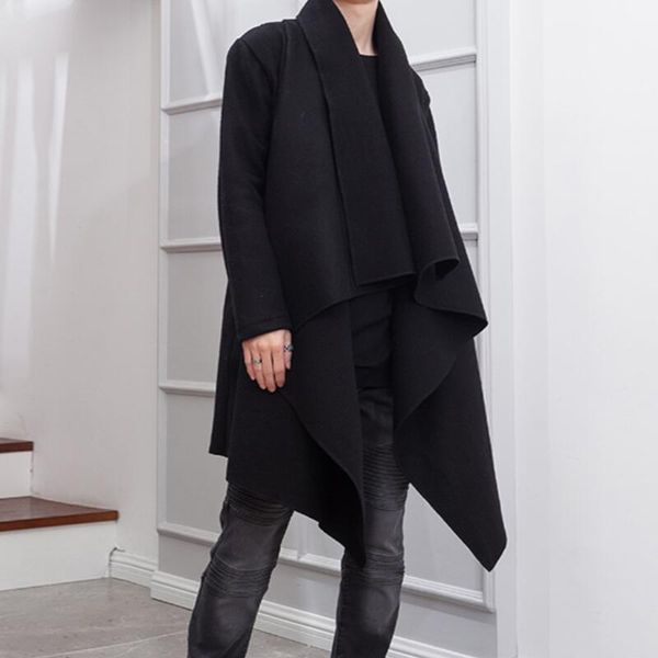men's wool & blends /spring fashion personalized custom large size mid-length slim irregular woolen coat/s--6xl, Black
men's wool & blends /spring fashion personalized custom large size mid-length slim irregular woolen coat/s--6xl, Black