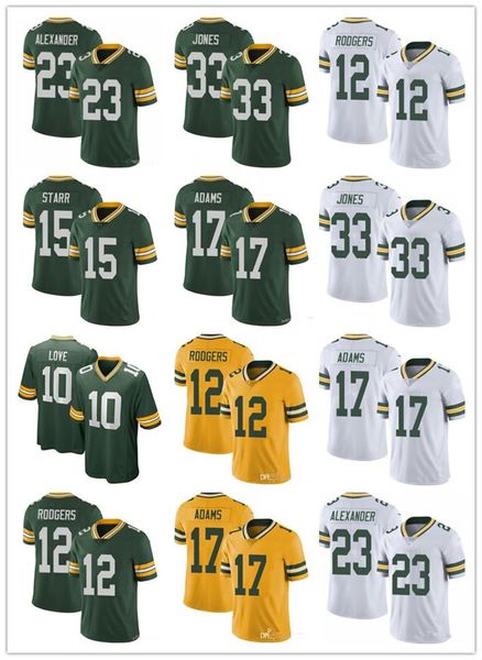 men women green bay packers 12 aaron rodgers 23 jaire alexander 10 love 17 davante adams 33 aaron jones football jerseys, Black;red
men women green bay packers 12 aaron rodgers 23 jaire alexander 10 love 17 davante adams 33 aaron jones football jerseys, Black;red