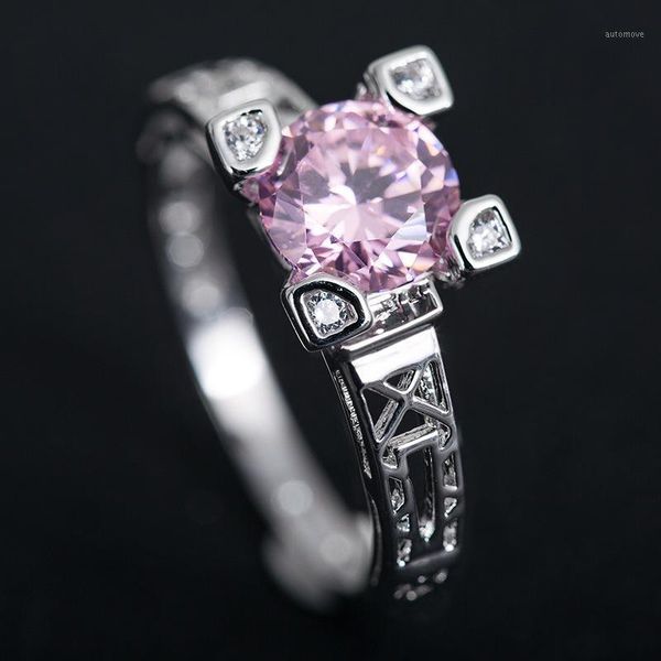 new fashion hollow design ladies engagement rings euramerican pink zircon wedding rings for women party jewelry anel feminino1, Golden;silver
new fashion hollow design ladies engagement rings euramerican pink zircon wedding rings for women party jewelry anel feminino1, Golden;silver