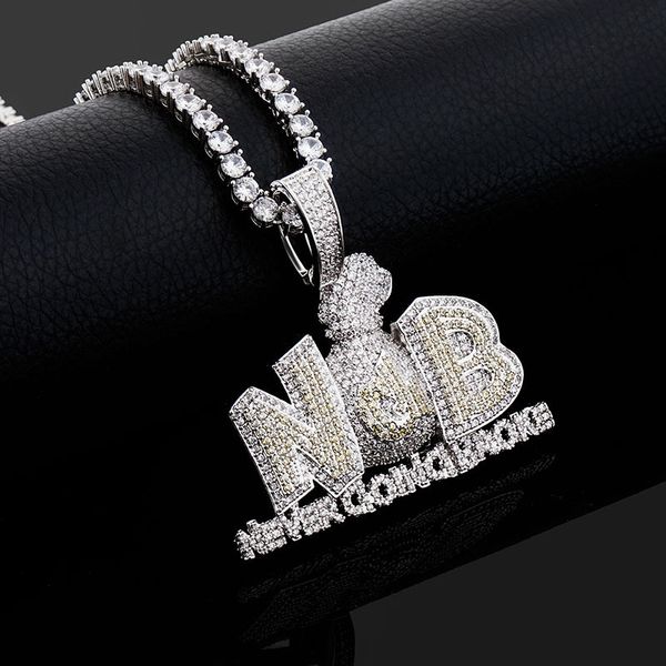 men's luxury hip hop jewelry iced out aaa cubic zircon pendant necklace letter "never going broke xfcs gift new arrive q1216, Silver
men's luxury hip hop jewelry iced out aaa cubic zircon pendant necklace letter "never going broke xfcs gift new arrive q1216, Silver