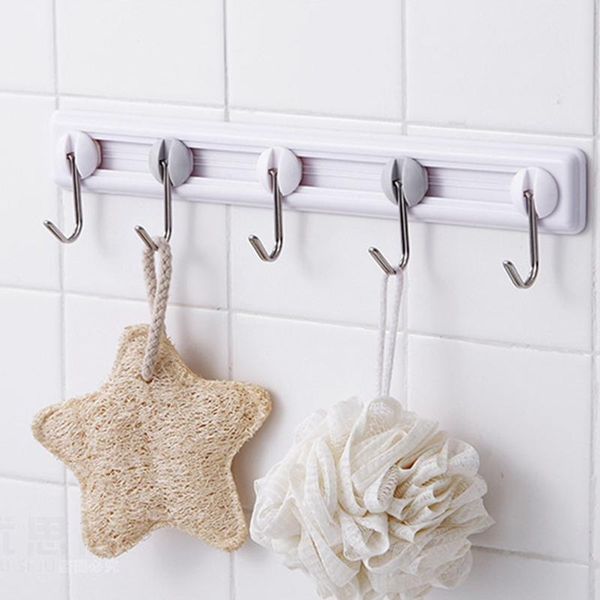 5/6 nails hanging hook strong adhesive bathroom wall towel hooks clothes hat key hook kitchen storage rack shelf
5/6 nails hanging hook strong adhesive bathroom wall towel hooks clothes hat key hook kitchen storage rack shelf
