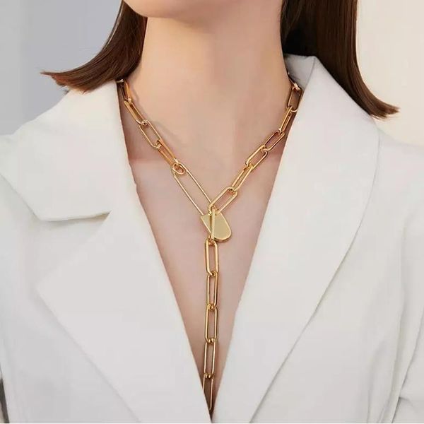 aensoa trendy hip-hop fashion street style necklace mix match texture metal style pin shaped y-shaped pendant necklace, Silver
aensoa trendy hip-hop fashion street style necklace mix match texture metal style pin shaped y-shaped pendant necklace, Silver