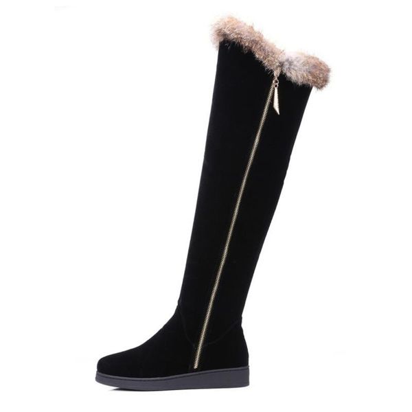 2021 women shoes autumn winter ladies flat low heels long thigh high woman botas slim fit elastic flock over the knee boots, Black
2021 women shoes autumn winter ladies flat low heels long thigh high woman botas slim fit elastic flock over the knee boots, Black