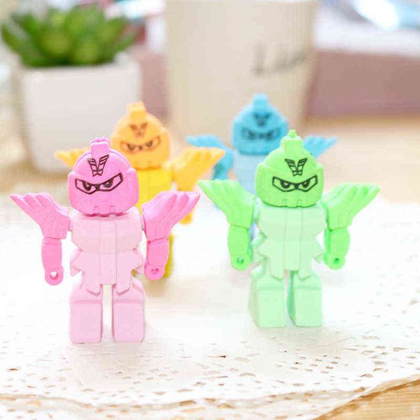 cartoon creative armor robot student eraser rubber stationery 
cartoon creative armor robot student eraser rubber stationery