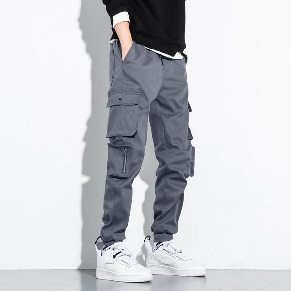 men's pants hip hop cargo men fashion harajuku harem pant streetwear casual joggers multi-pocket tie feet m-8xl1, Black
men's pants hip hop cargo men fashion harajuku harem pant streetwear casual joggers multi-pocket tie feet m-8xl1, Black