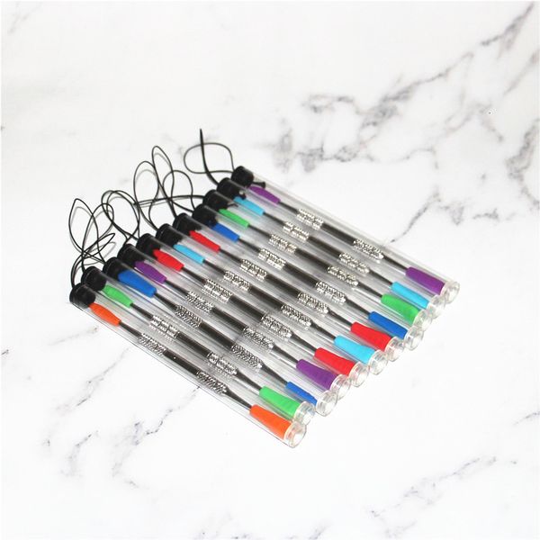 sale carving tool with plastic tube package stainless steel wax dabber silicone tip end smoking metal dab tools
sale carving tool with plastic tube package stainless steel wax dabber silicone tip end smoking metal dab tools