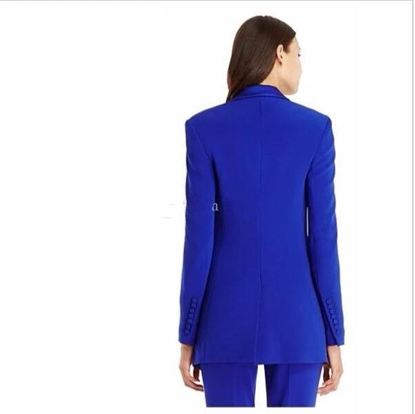 autumn winter office lady blazer women's jacket basic elegant ladies office royal blue pant suits two piece custom made suit, White
autumn winter office lady blazer women's jacket basic elegant ladies office royal blue pant suits two piece custom made suit, White