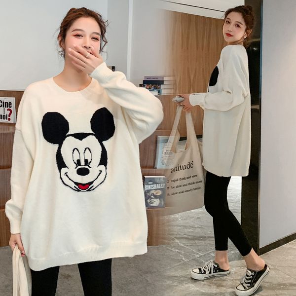 chaoma autumn dress is loose thin during pregnancy, fashionable age reducing comfortable and soft sweater for pregnant women in, White
chaoma autumn dress is loose thin during pregnancy, fashionable age reducing comfortable and soft sweater for pregnant women in, White