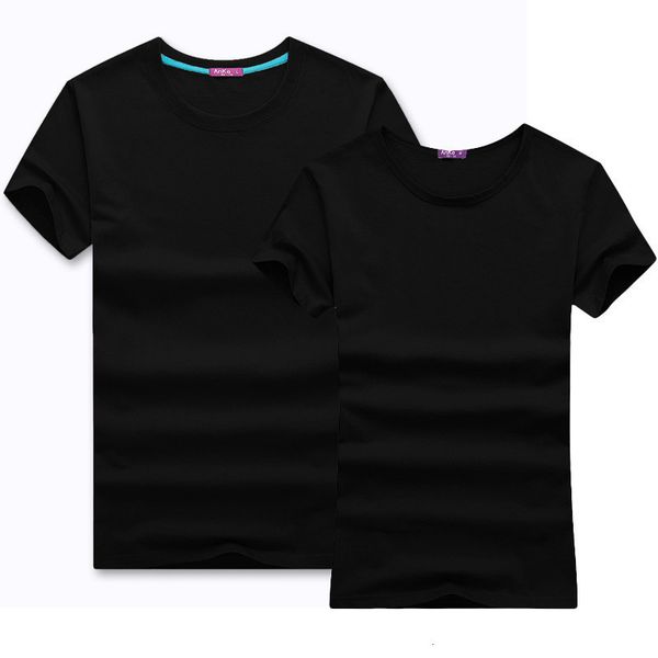 blank cotton short sleeve men's and women's lovers' class group t-shirt, White;black
blank cotton short sleeve men's and women's lovers' class group t-shirt, White;black