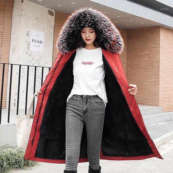 kmetram winter jacket women faux fur collar parka women clothes 2019 fashion thicken faux lamb fur coat female parkas xy-9181, Black
kmetram winter jacket women faux fur collar parka women clothes 2019 fashion thicken faux lamb fur coat female parkas xy-9181, Black
