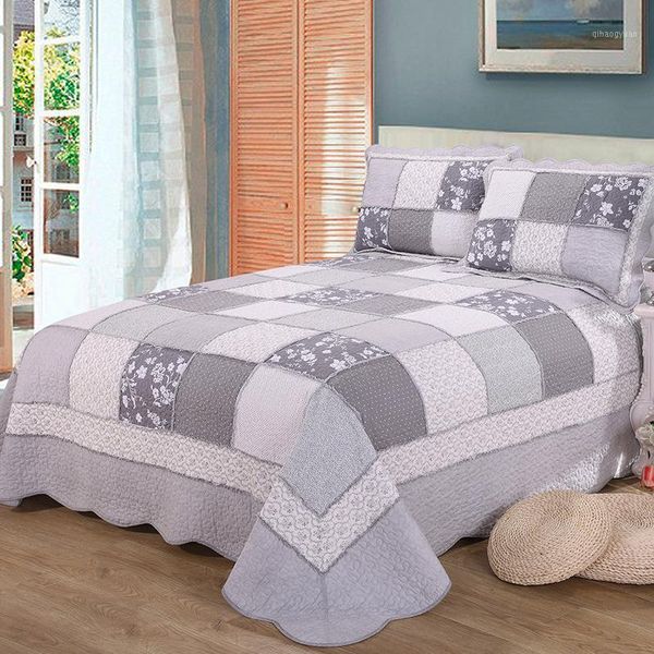 chausub patchwork cotton quilt set 3pcs korea floral bedspread bed cover quilted bed cover sheets pillowcase quilts king size1
chausub patchwork cotton quilt set 3pcs korea floral bedspread bed cover quilted bed cover sheets pillowcase quilts king size1