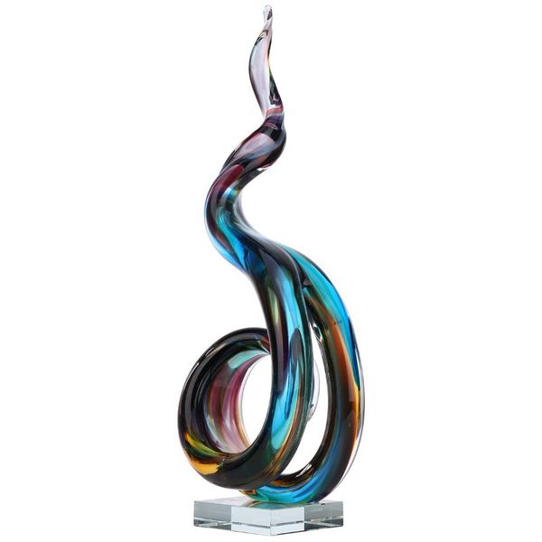decorative objects & figurines tooarts abstract glass sculpture handmade ornament decorative tableartwork multicolor home decor
decorative objects & figurines tooarts abstract glass sculpture handmade ornament decorative tableartwork multicolor home decor