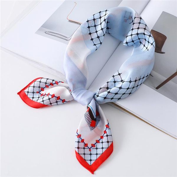 summer silk square scarf print lady hair foulard head wraps for women bandana fashion bag scarves female shawl neckerchief new, Blue;gray
summer silk square scarf print lady hair foulard head wraps for women bandana fashion bag scarves female shawl neckerchief new, Blue;gray
