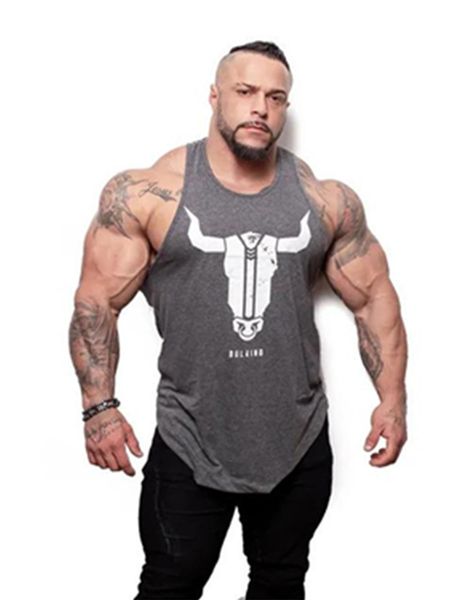 bull head printing clothing bodybuilding stringer gyms tank men fitness singlet cotton sleeveless shirt muscle vest, White;black
bull head printing clothing bodybuilding stringer gyms tank men fitness singlet cotton sleeveless shirt muscle vest, White;black