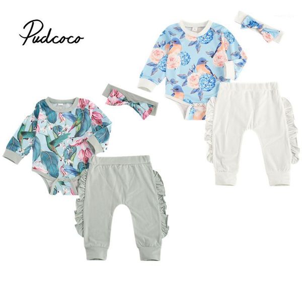 clothing sets born baby girls 3-piece outfit set bird print romper+ruffled pants+headband for kid 0-18m spring autumn1, White
clothing sets born baby girls 3-piece outfit set bird print romper+ruffled pants+headband for kid 0-18m spring autumn1, White