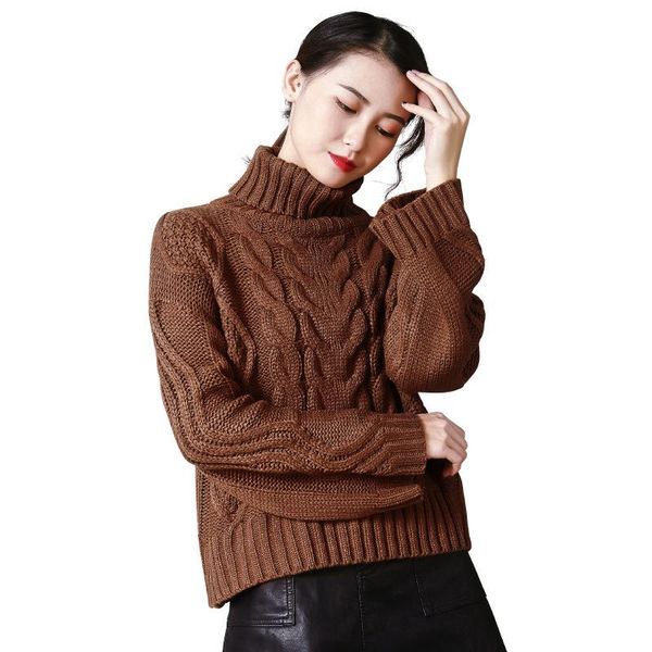 harajuku high neck women's sweater new twist warm pullover sweater blouse loose long sleeve bottoming knitted winter, White;black
harajuku high neck women's sweater new twist warm pullover sweater blouse loose long sleeve bottoming knitted winter, White;black