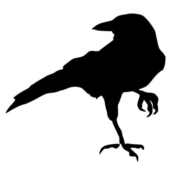 16x14.8cm raven creative vinyl car sticker decor decal black/silver car-styling s6-2424
16x14.8cm raven creative vinyl car sticker decor decal black/silver car-styling s6-2424