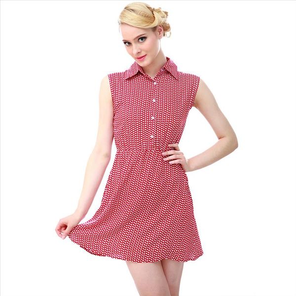 fashion women summer sleeveless dress leaves printing a line turn down collar ladies red mini dresses drop shipping, Black;gray
fashion women summer sleeveless dress leaves printing a line turn down collar ladies red mini dresses drop shipping, Black;gray