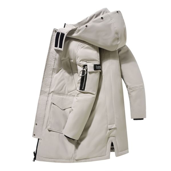 90% down jackets man warm winter brand jacket luxury detachable fur collar turtleneck windproof concise comfortable cuffs 201204, Black 
90% down jackets man warm winter brand jacket luxury detachable fur collar turtleneck windproof concise comfortable cuffs 201204, Black