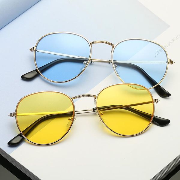 ocean lens women sunglasses new men's metal all-match fashion sunglasses oloey classic retro round glasses driving uv400 oculos, White;black
ocean lens women sunglasses new men's metal all-match fashion sunglasses oloey classic retro round glasses driving uv400 oculos, White;black