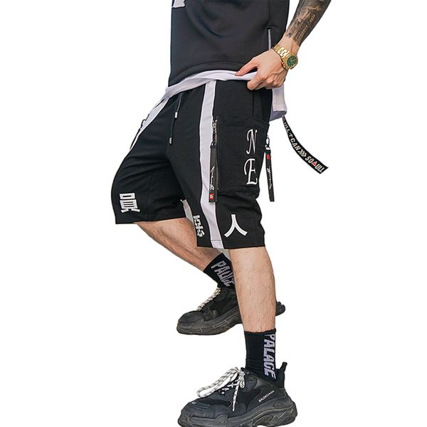 novo gedrukt hip hop zomer heren linten streetwear bermuda rits zakken shorts mannelikke punk casurek korte korte joggingbroek, White;black
novo gedrukt hip hop zomer heren linten streetwear bermuda rits zakken shorts mannelikke punk casurek korte korte joggingbroek, White;black