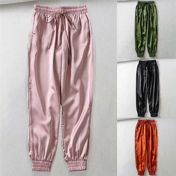 2020 new women's solid gym pants ladies elastic waist harem pants female pocket high waist solid ankle trousers pantalones mujer, Black;white
2020 new women's solid gym pants ladies elastic waist harem pants female pocket high waist solid ankle trousers pantalones mujer, Black;white