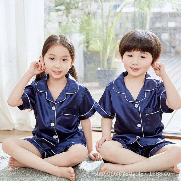 girls children's pajamas summer boys ice real silk thin short sve baby air conditioning home suit, Blue;red
girls children's pajamas summer boys ice real silk thin short sve baby air conditioning home suit, Blue;red