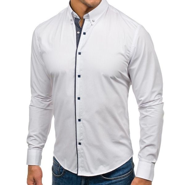 luxury men's business style slim soft comfort slim-fit styles long sleeve casual shirt men mens shirts, White;black
luxury men's business style slim soft comfort slim-fit styles long sleeve casual shirt men mens shirts, White;black