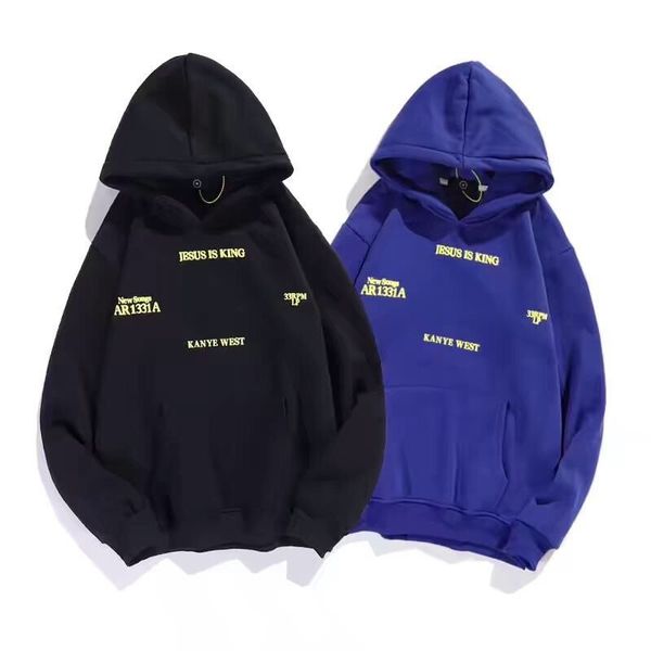 men and women kanye jesusisking peripheral letter foaming hooded plus velvet couple hooded sweater, Black
men and women kanye jesusisking peripheral letter foaming hooded plus velvet couple hooded sweater, Black