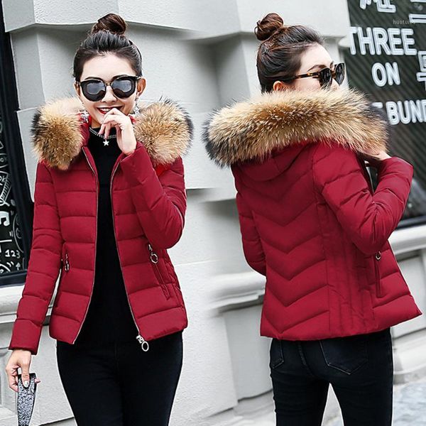 winter jackets women fashion warm coat cotton thickening parka fur collar jackets with hooded detachable cap winter clothes#j301, Black
winter jackets women fashion warm coat cotton thickening parka fur collar jackets with hooded detachable cap winter clothes#j301, Black
