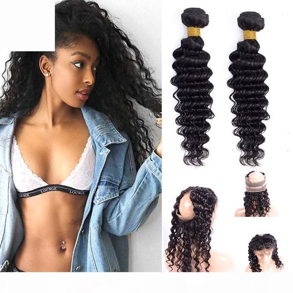 malaysian human hair natural color 2 bundles with 360 lace frontal 3 pieces lot deep wave bundles with 360 frontal, Black;brown
malaysian human hair natural color 2 bundles with 360 lace frontal 3 pieces lot deep wave bundles with 360 frontal, Black;brown
