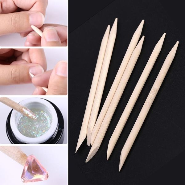 women double end nail art wood stick cuticle pusher remover pedicure point dotting professional nail art jllkte, Silver
women double end nail art wood stick cuticle pusher remover pedicure point dotting professional nail art jllkte, Silver
