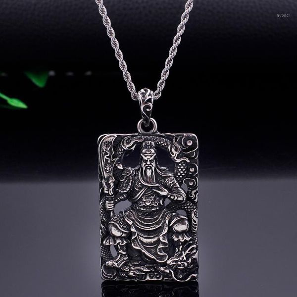 chinese religious guan yu pendant necklace for men male jewelry stainless steel friends dragon necklaces & pendants 20201, Silver
chinese religious guan yu pendant necklace for men male jewelry stainless steel friends dragon necklaces & pendants 20201, Silver
