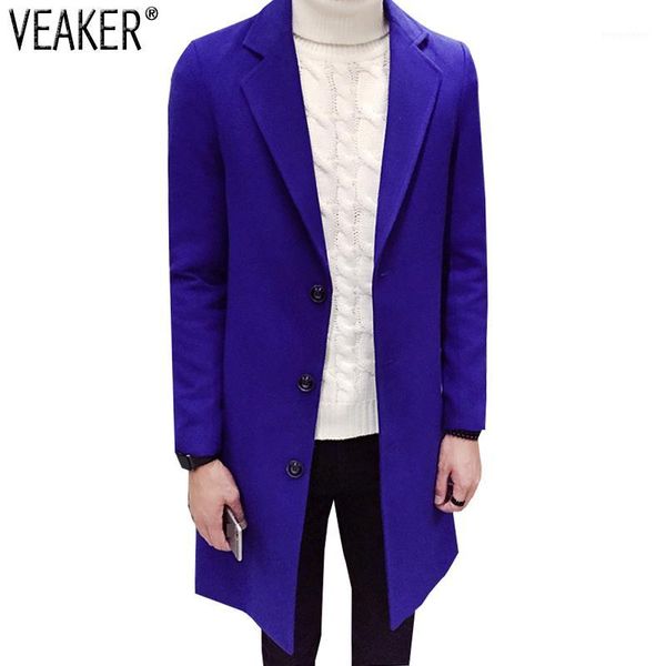 2018 autumn winter men's wool blends long coat jacket male cashmere overcoats outerwear slim fit blue black wool coats m-3xl1
2018 autumn winter men's wool blends long coat jacket male cashmere overcoats outerwear slim fit blue black wool coats m-3xl1