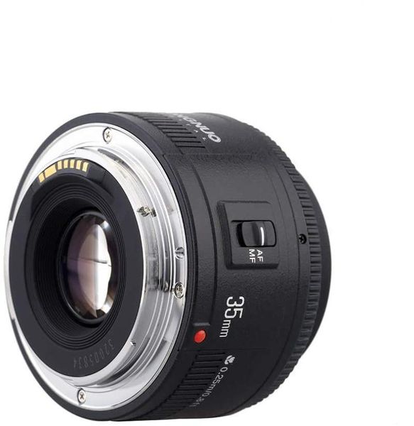 yongnuo yn35mm f2 lens 1:2 af/mf wide-angle fixed/prime autofocus lens compatible with canon ef mount eos camera
yongnuo yn35mm f2 lens 1:2 af/mf wide-angle fixed/prime autofocus lens compatible with canon ef mount eos camera